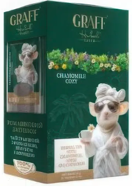 Чай трав'яний Graff Ромашковий Затишок Chamomile Cosy 30 г (15 шт. по 2 г)
